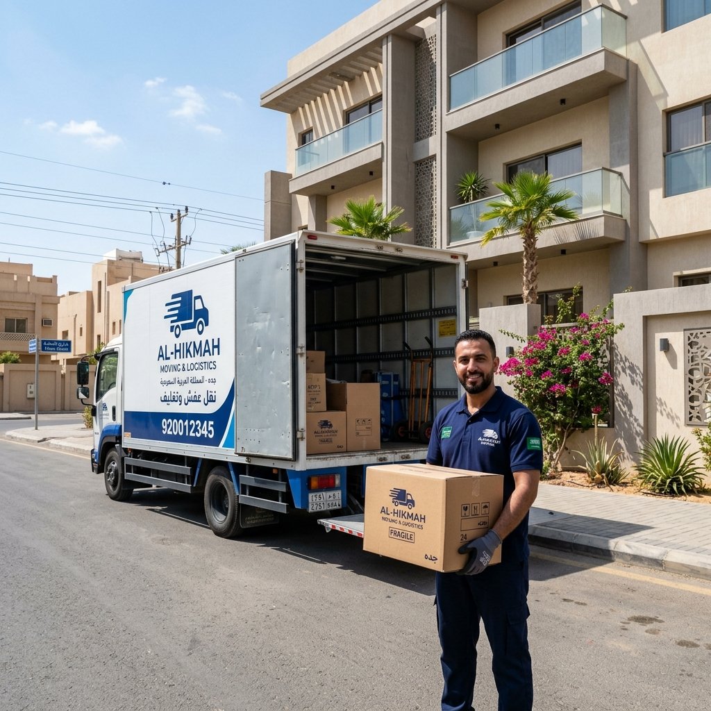 شركة نقل عفش بجدة - دينا نقل عفش السعد أمام سكن بجدة